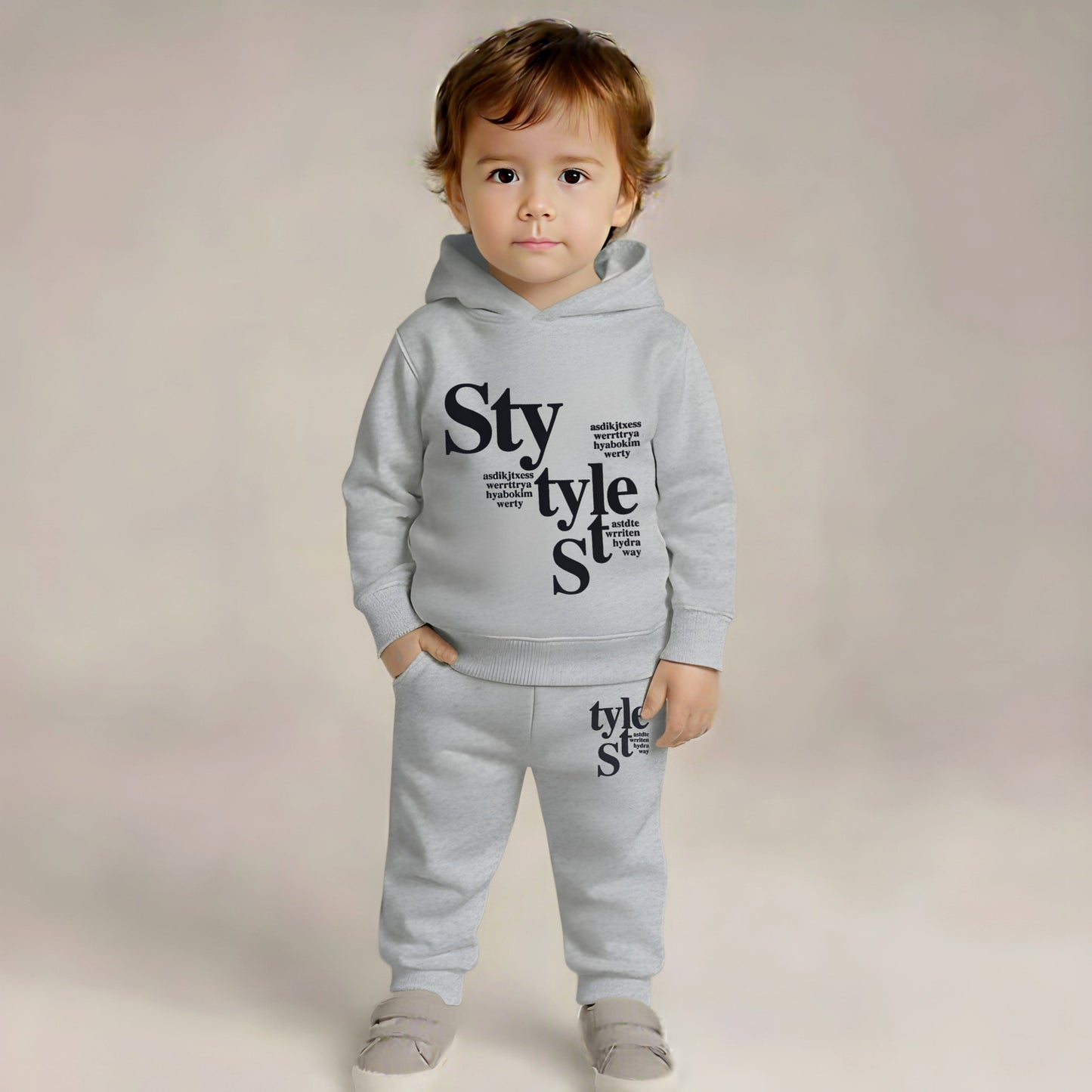 Pack Of 2 Baby Clothing Set Hoodie And Lower