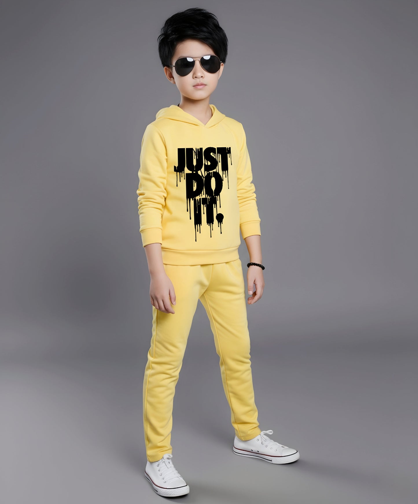 Buy 2 Get 1 Free Boys Hoodie and Lower Set