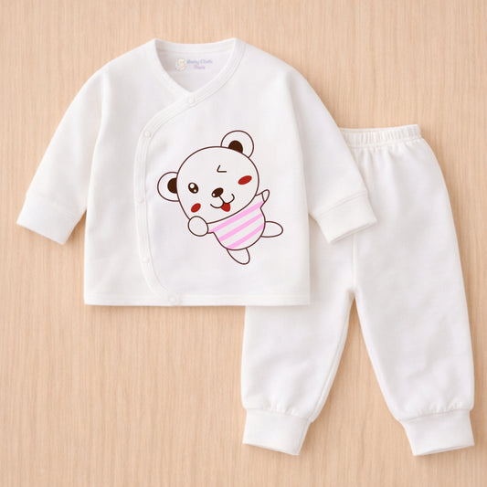 Pack of 5 Ultra-Soft Breathable Cotton Baby Clothing Sets | Safe & Gentle on Baby Skin