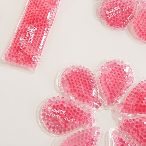 Pink BodyIce maternal ice packs