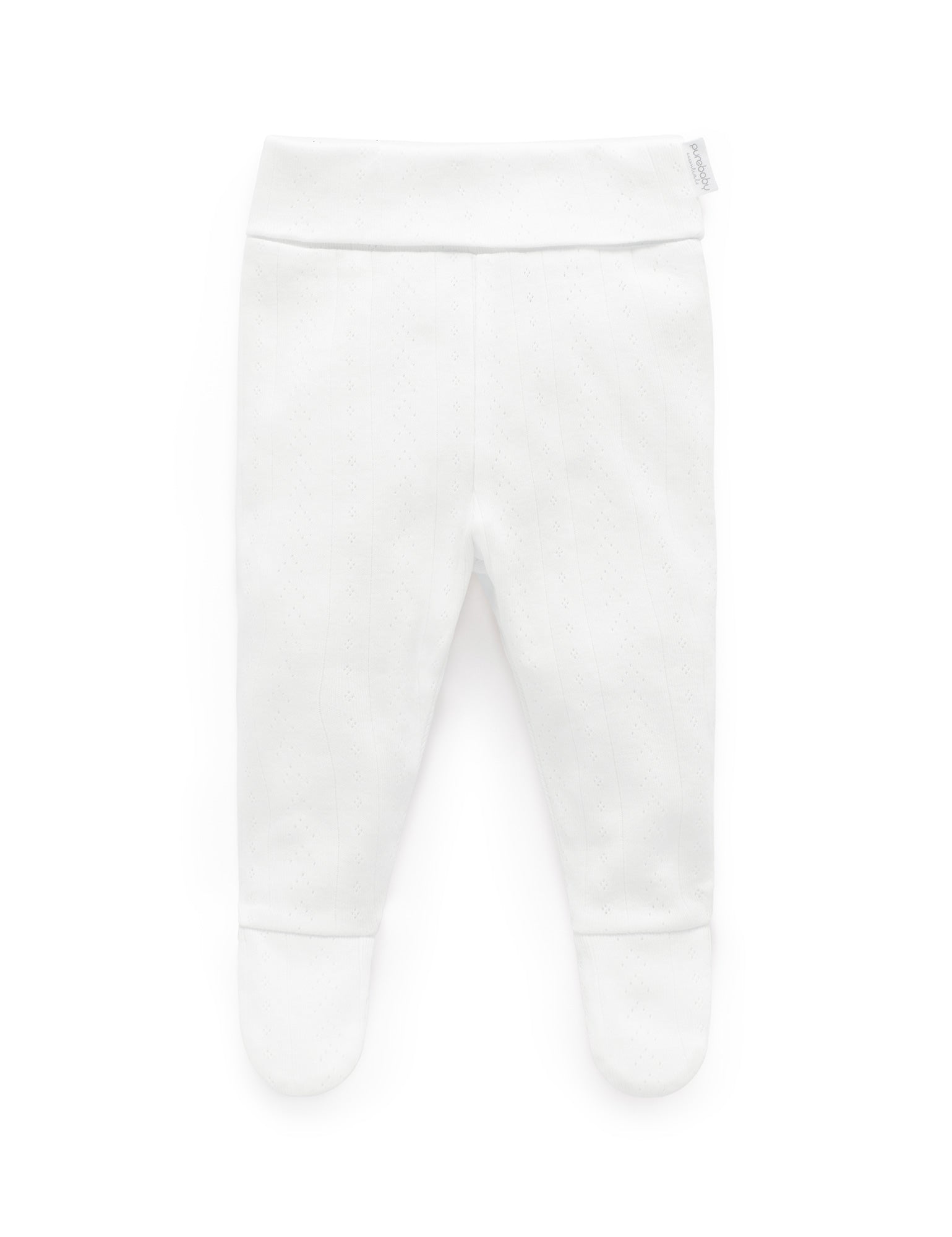 Pointelle Footed Leggings