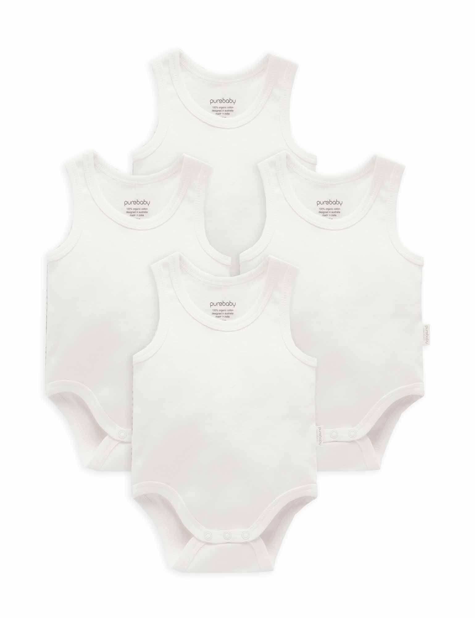 4 Pack Rib Bodysuit