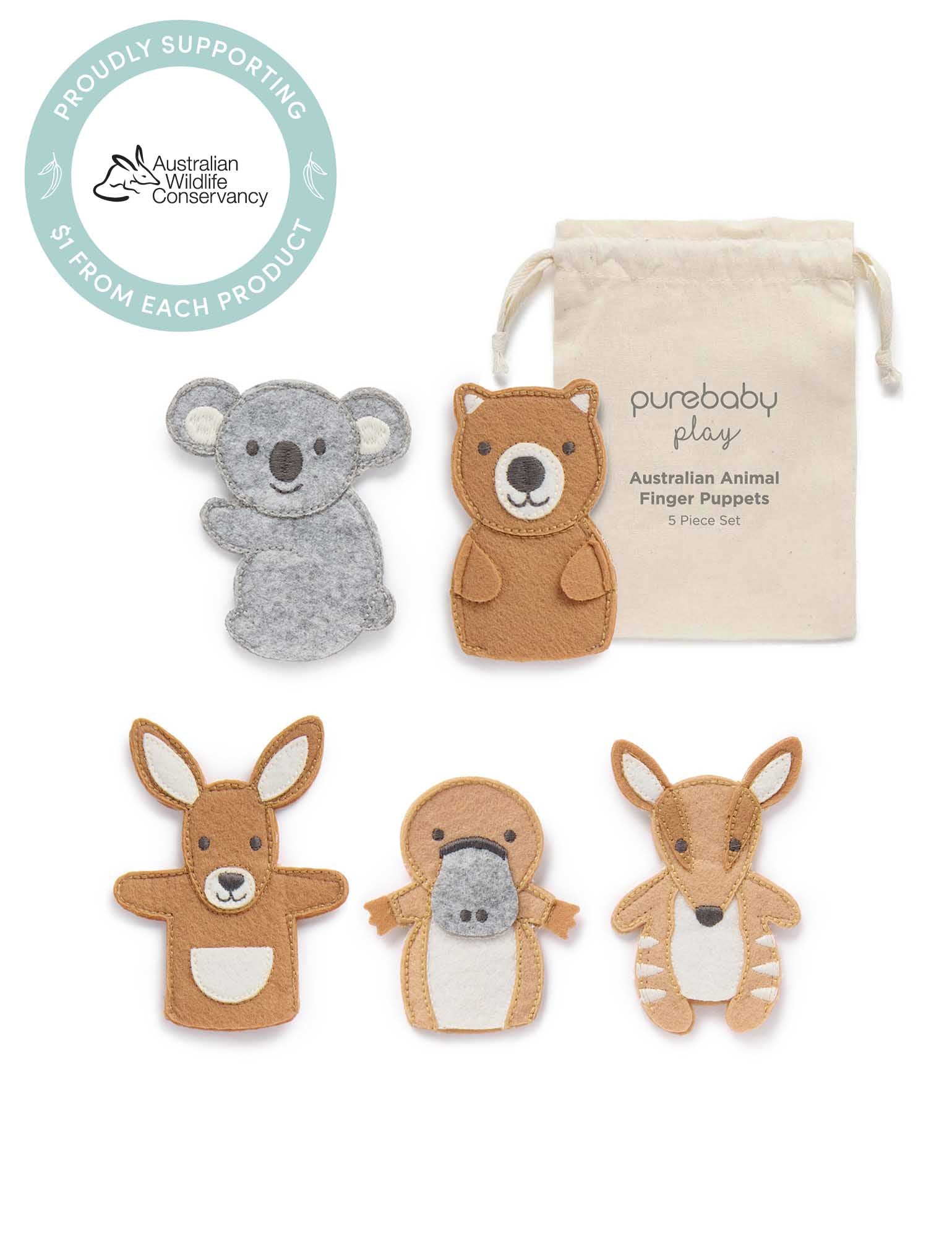 Felt Finger Puppet Set
