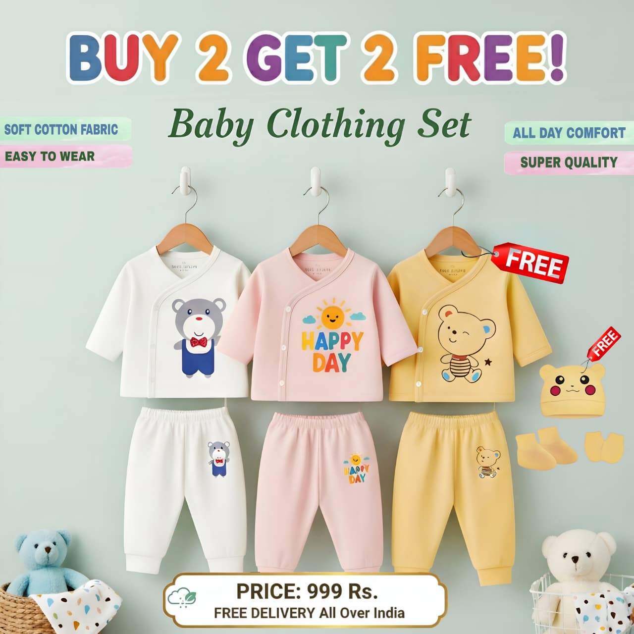 Buy 2 Get 2 Free Baby Sets
