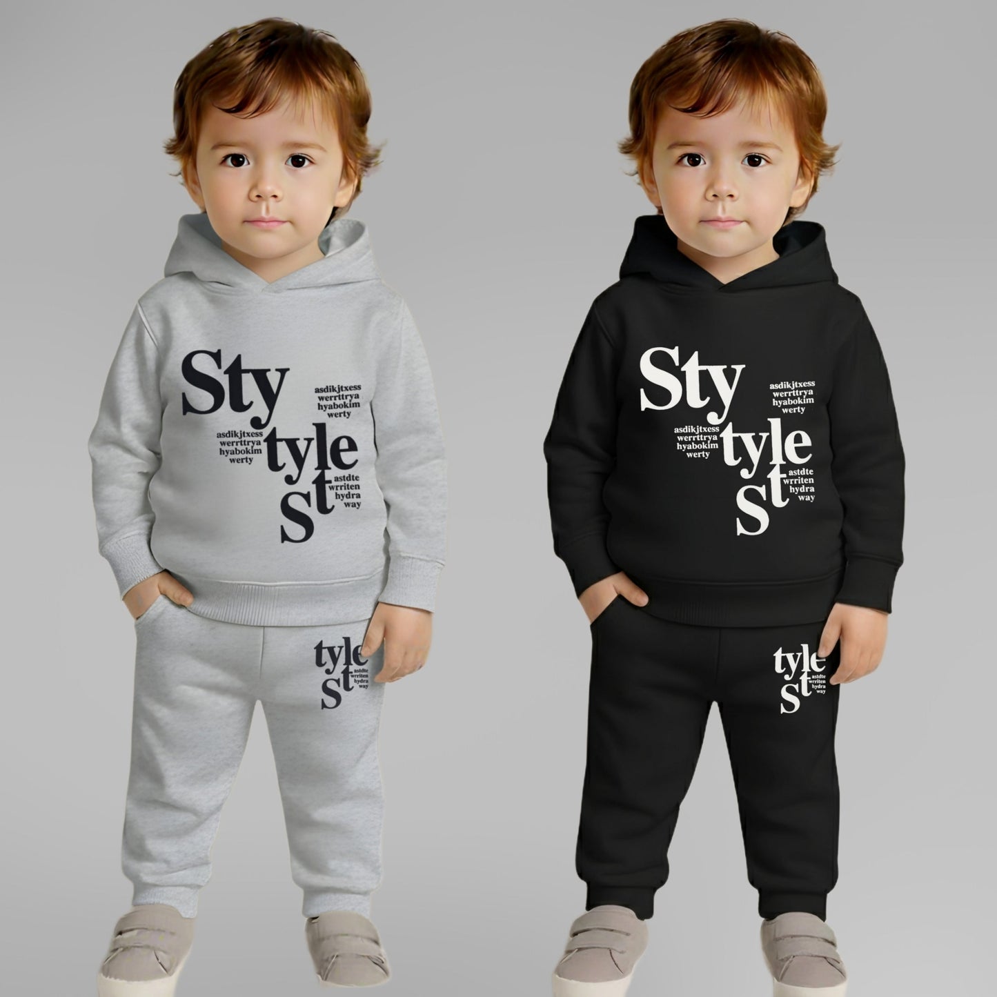 Pack Of 2 Baby  Clothing Set Hoodie And Lower