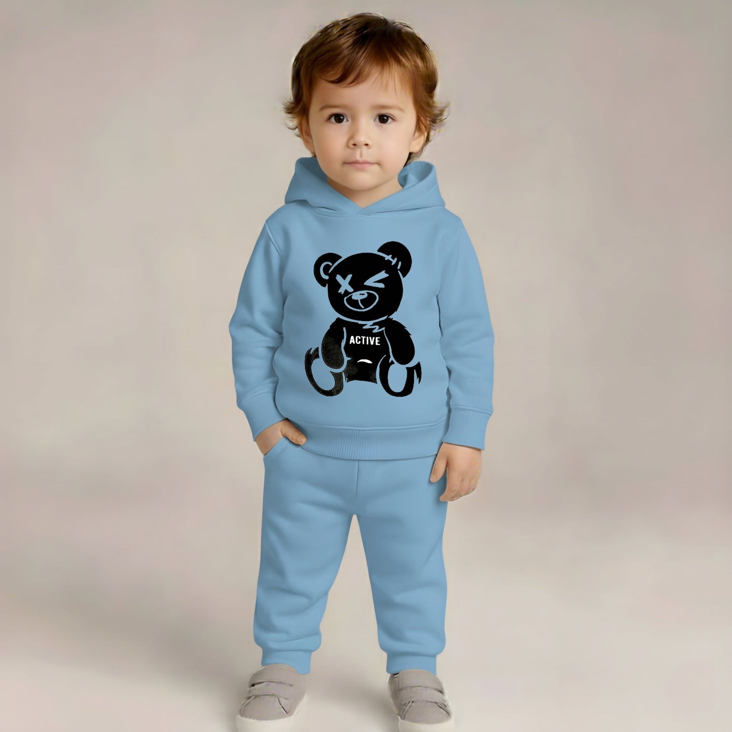 Pack Of 2 Baby  Clothing Set Hoodie And Lower