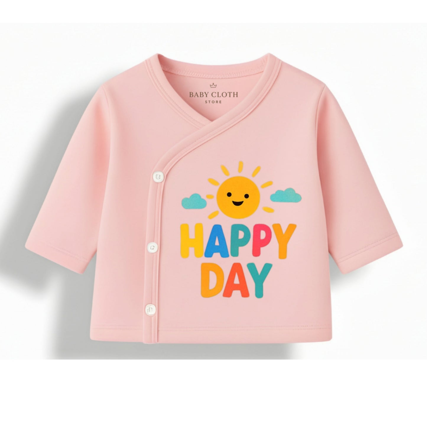 Baby Jhabla & Pyjama Set – Soft Cotton Care with Cute Print