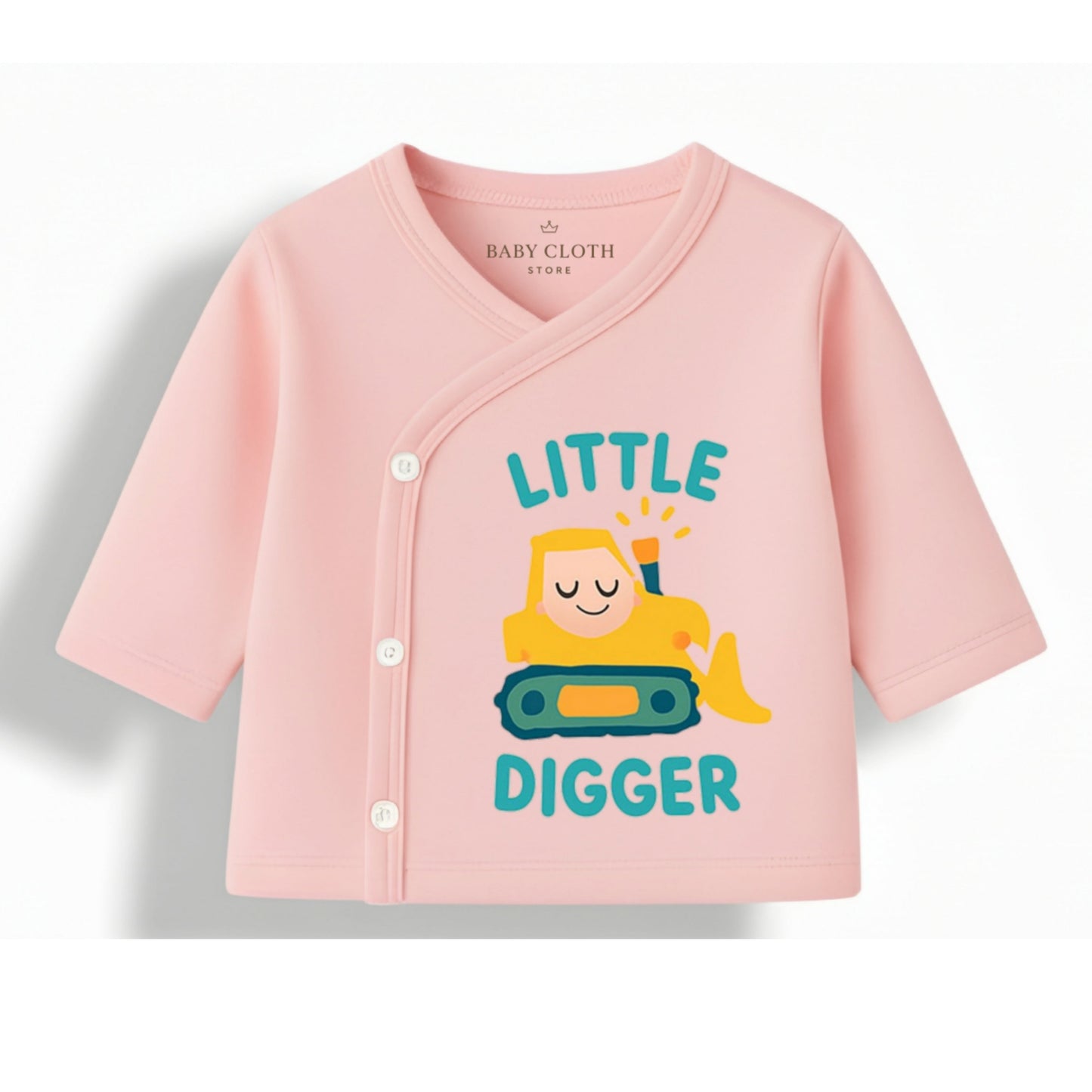 Baby Jhabla & Pyjama Set – Soft Cotton Care with Cute Print