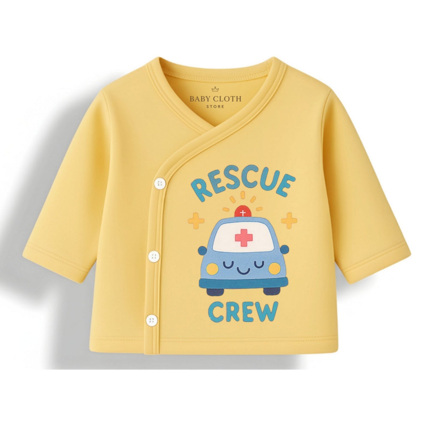 Baby Jhabla & Pyjama Set – Soft Cotton Care with Cute Print