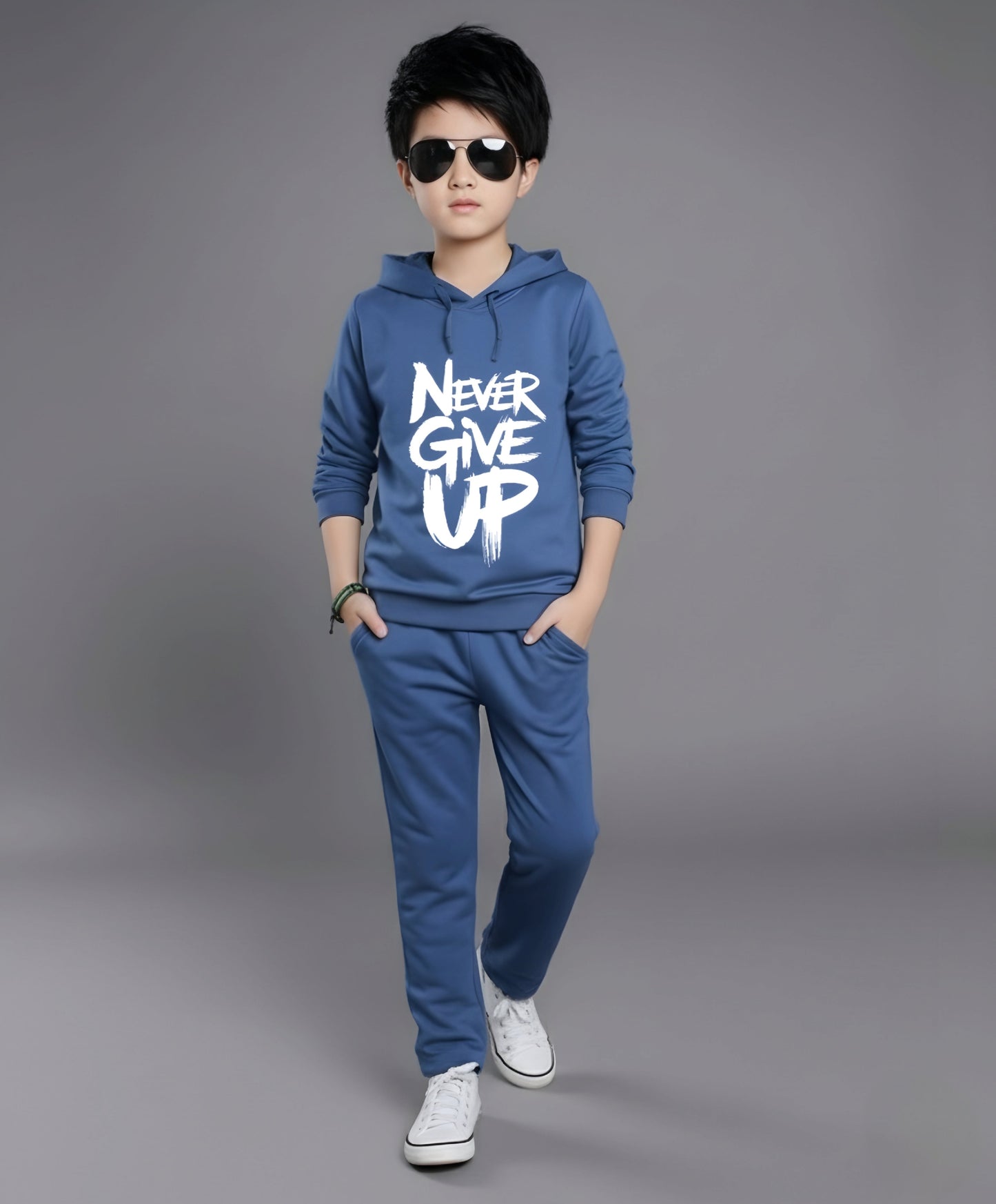 Buy 2 Get 1 Free Boys Hoodie and Lower Set